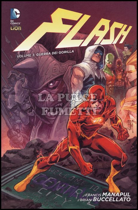 NEW 52 LIBRARY - FLASH #     3: LA GUERRA DEI GORILLA